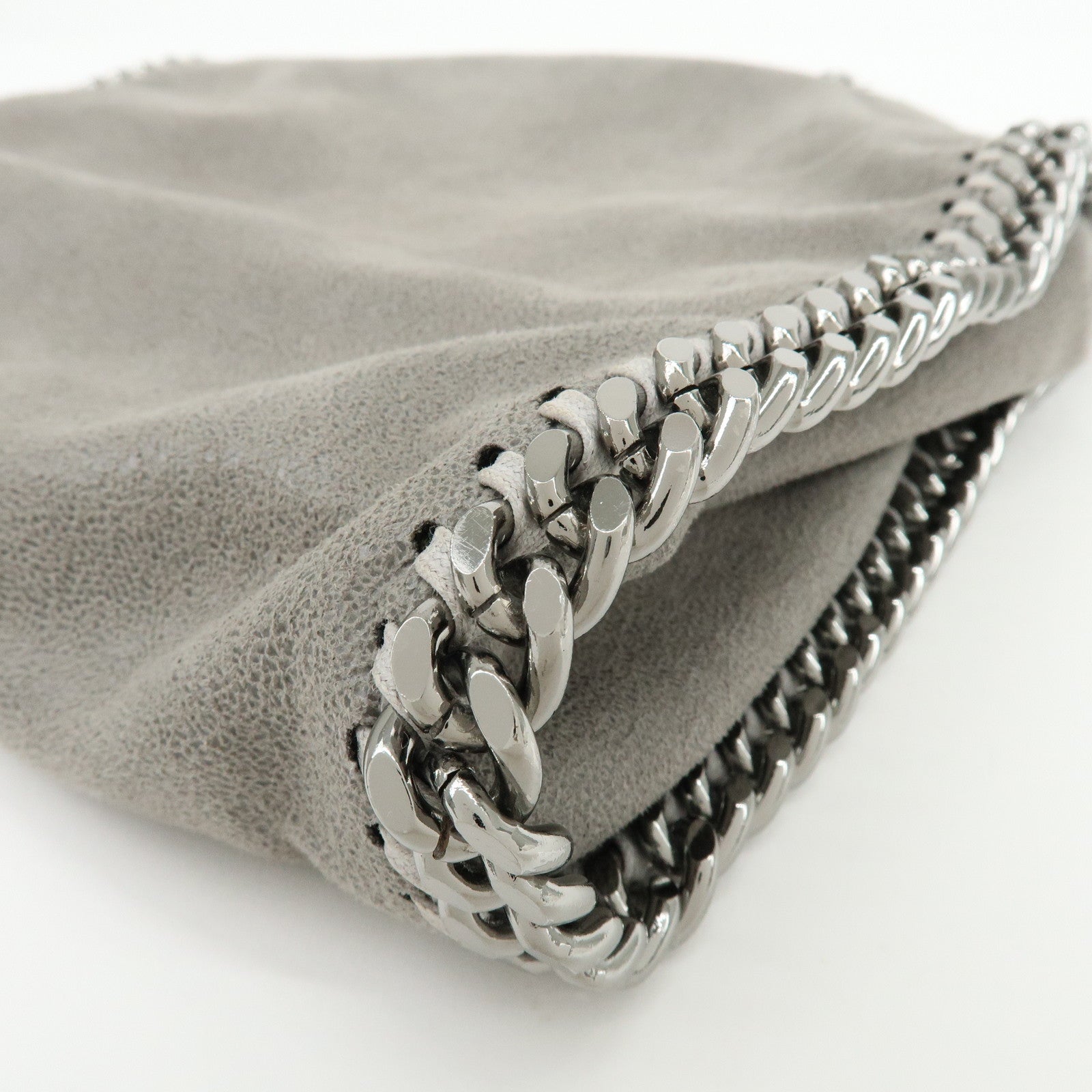 STELLA MCCARTNEY Falabella Faux Leather 2Way Bag Grey 371223