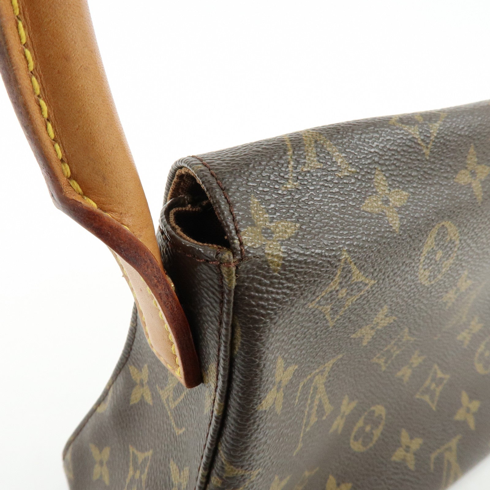 Louis Vuitton Monogram Mini Looping Shoulder Bag Brown M51147