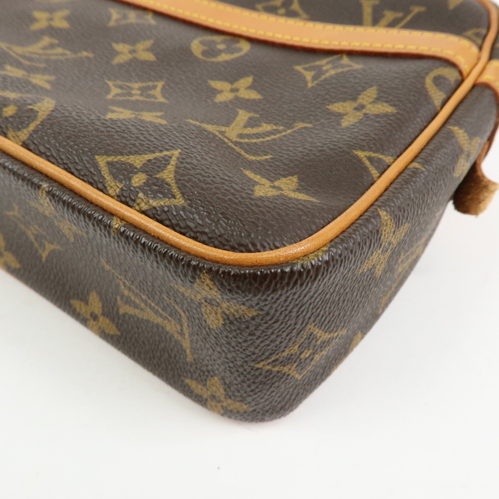 Louis Vuitton Monogram Compiegne 23 Pouch Clutch Bag Brown M51845