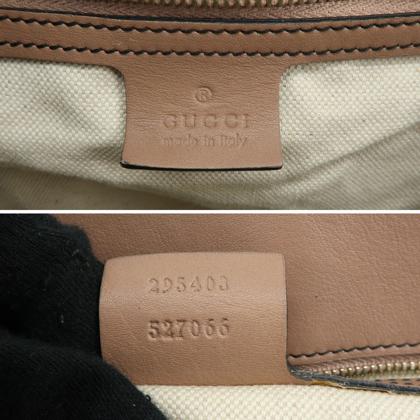 GUCCI Horsebit Guccissima Emily Leather Chain Shoulder Bag 295402
