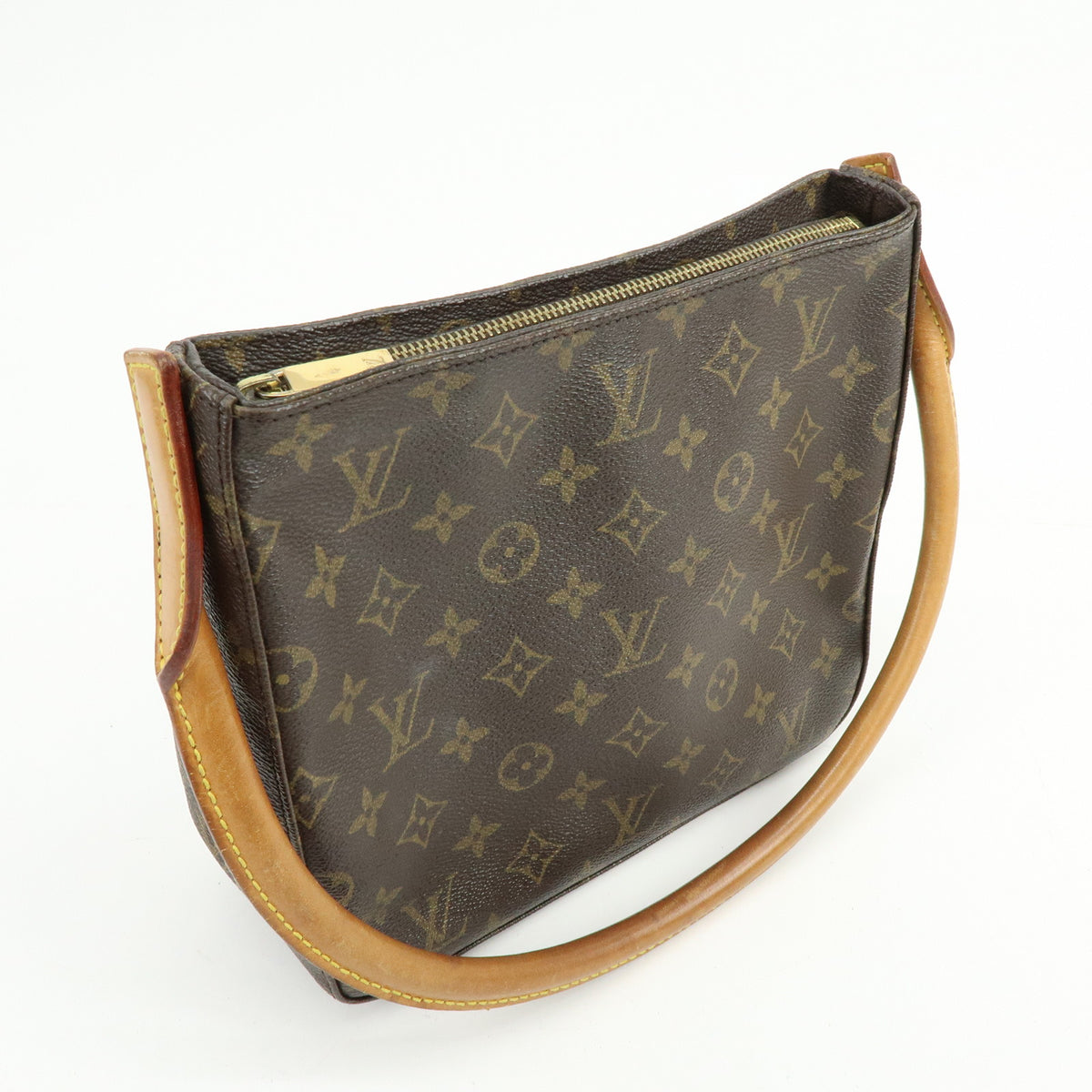 Louis Vuitton Monogram Looping MM Canvas Shoulder Bag Hand Bag M51146