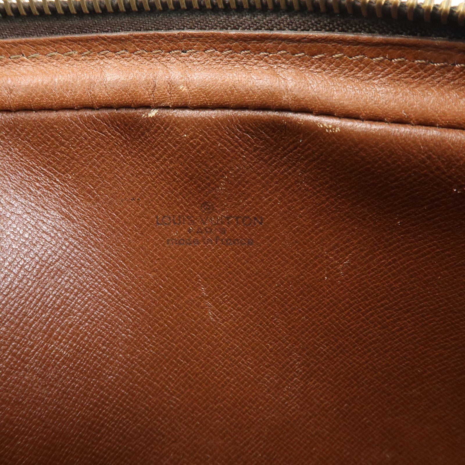 Louis Vuitton Monogram Marly Dragonne PM Clutch Bag Brown M51827
