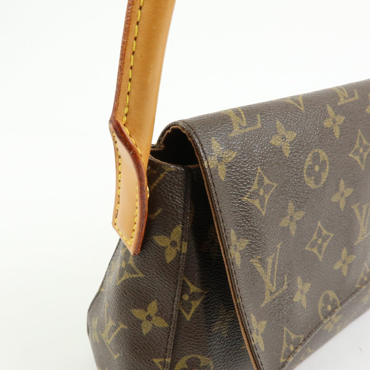 Louis Vuitton Monogram Mini Looping Shoulder Bag Brown M51147