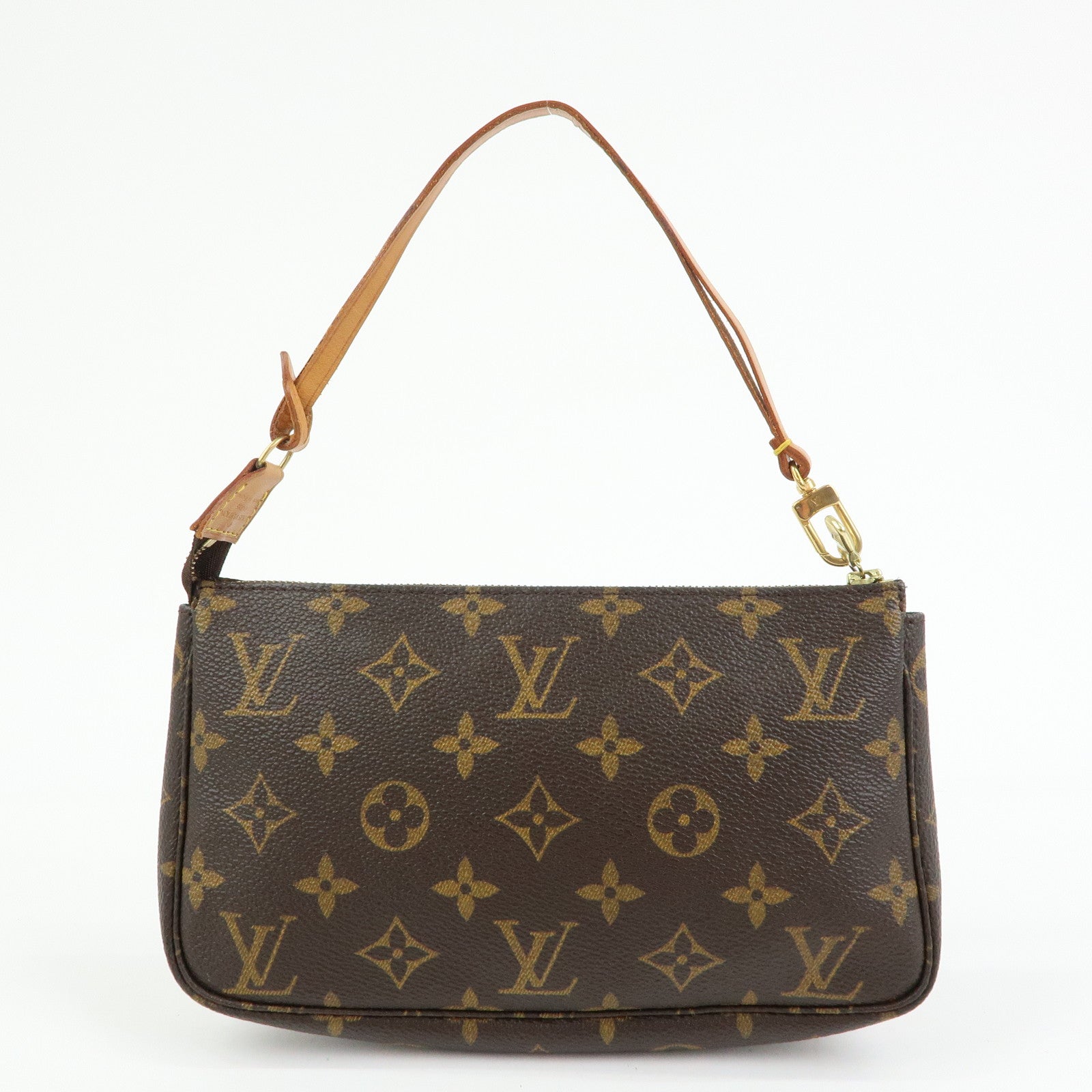 Louis Vuitton Monogram Pochette Accessoires Pouch Hand Bag M51980