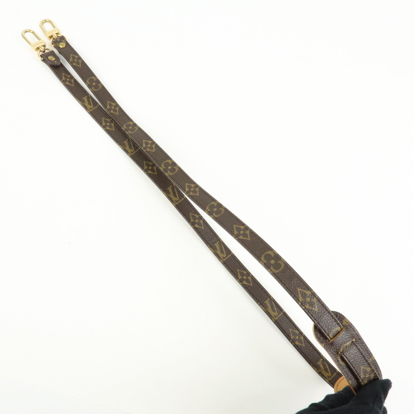 Louis Vuitton Monogram Canvas Shoulder Strap 120cm 1.6cm J75010