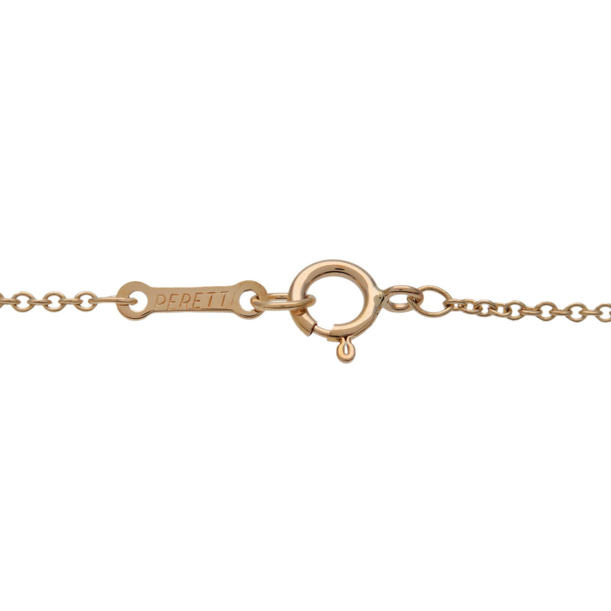 Tiffany & Co Bean Necklace Small K18 750YG Yellow Gold