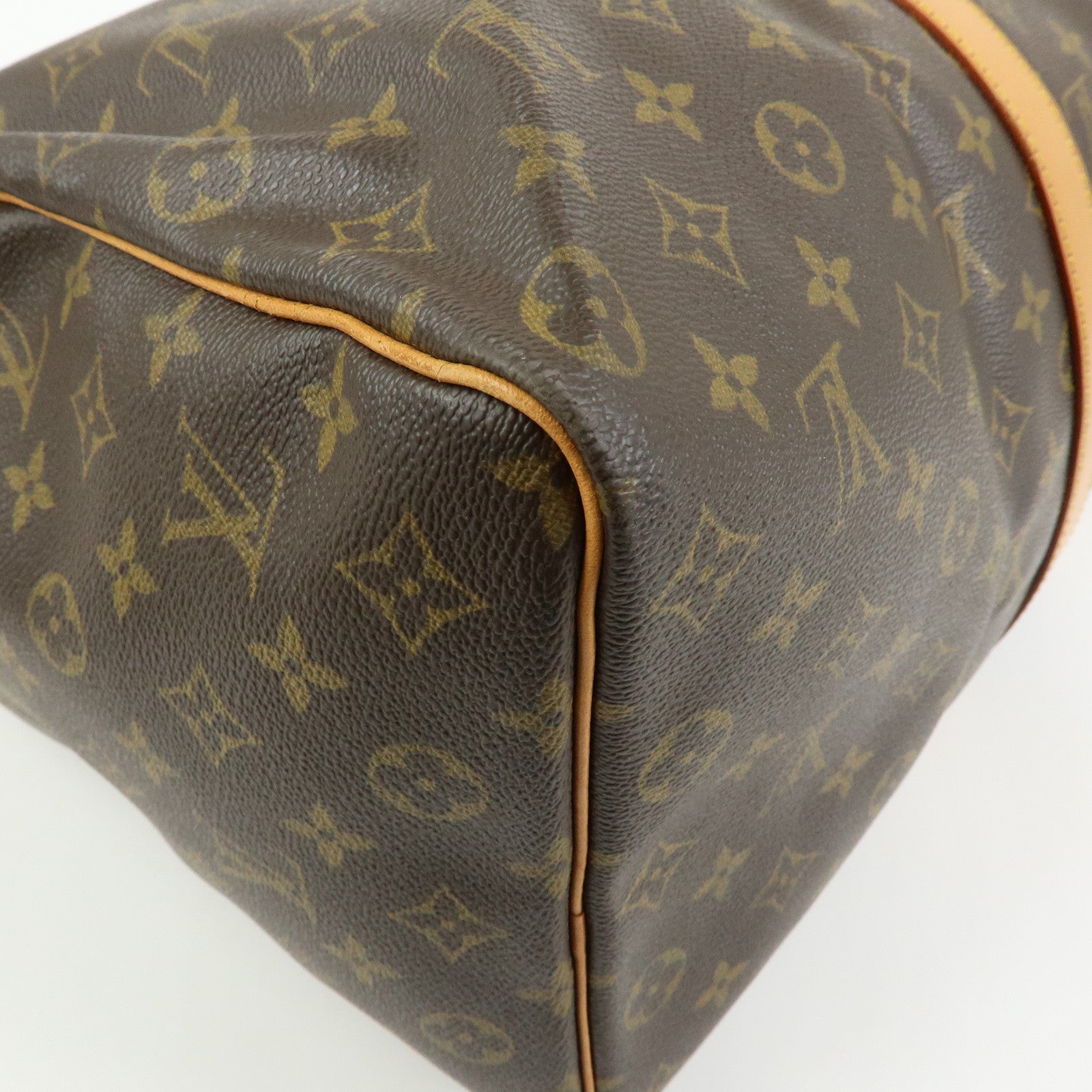 Louis Vuitton Monogram Keep All 50 Boston Bag Brown M41426