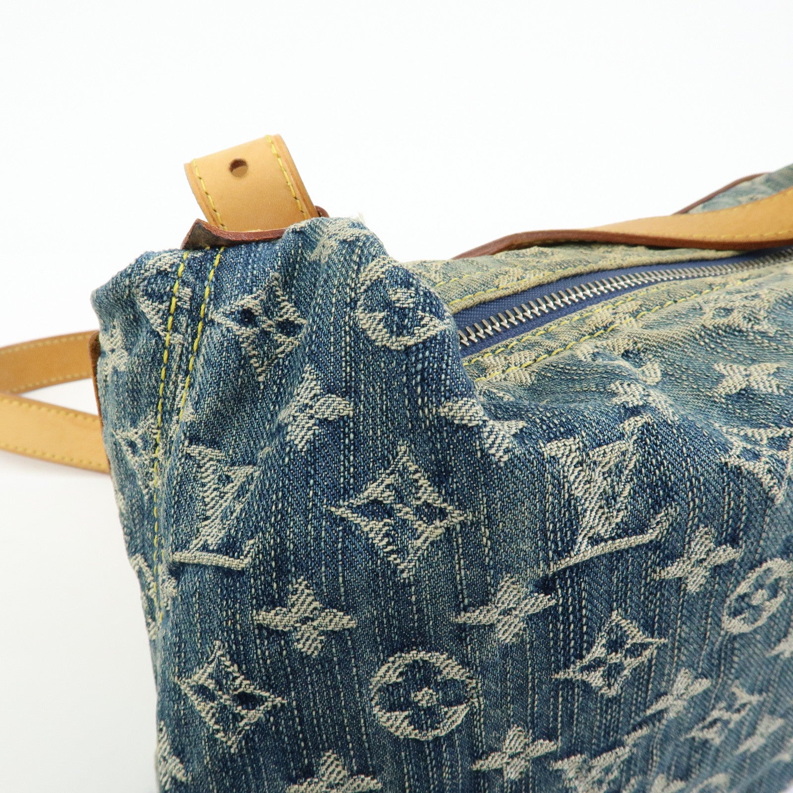 Louis Vuitton Monogram Denim Baggy PM 2Way Bag Shoulder Bag M95049 Lot