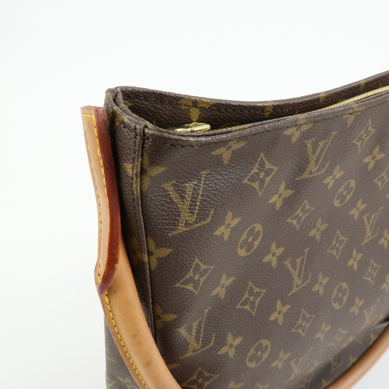 Louis Vuitton Monogram Looping GM Shoulder Bag Brown M51145