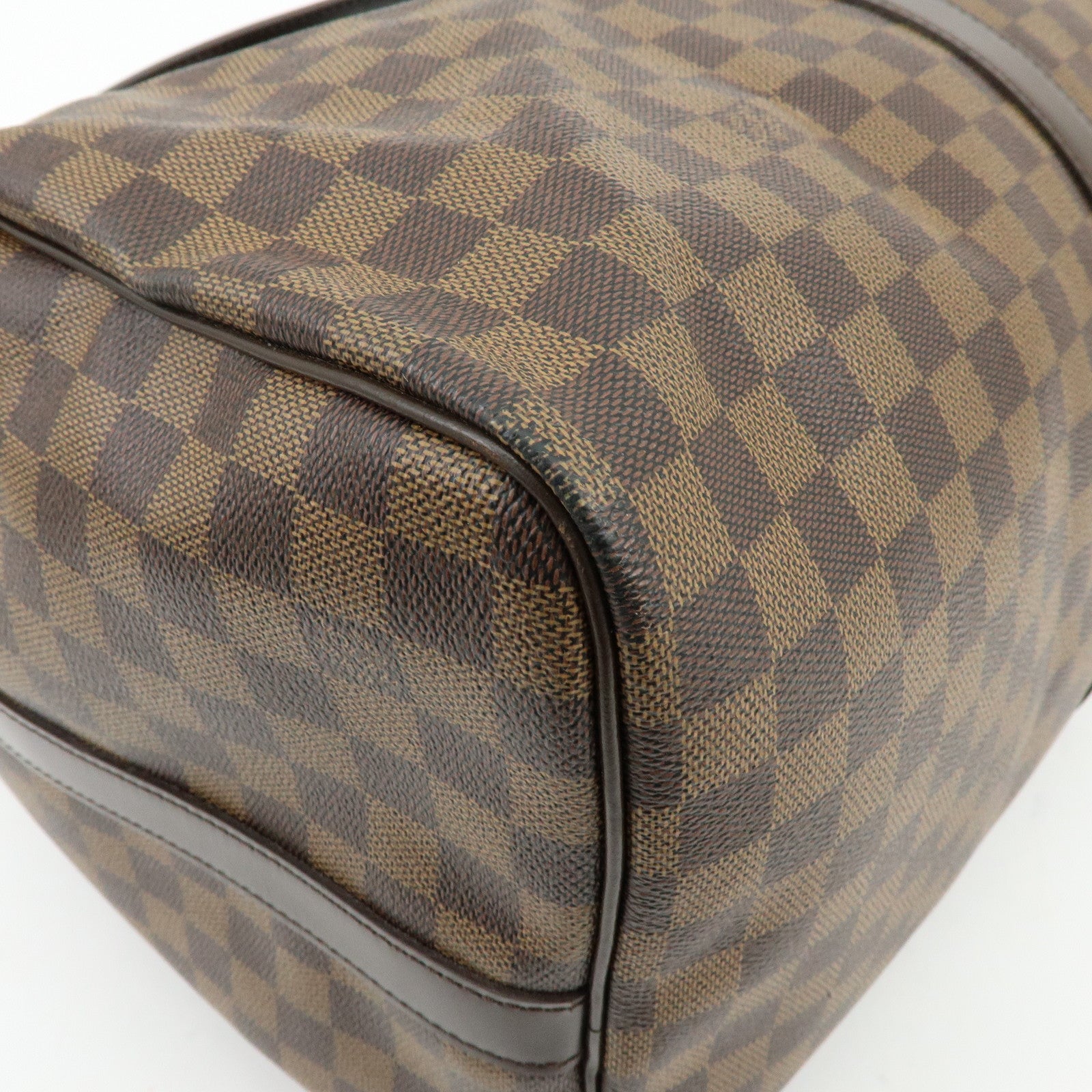 Louis Vuitton Damier Keep All Bandouliere 55 Travel Bag Brown N41414