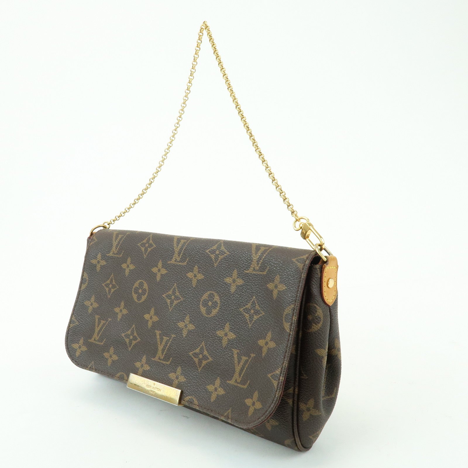 Louis Vuitton Monogram Favorite PM 2Way Shoulder Bag Brown M40717