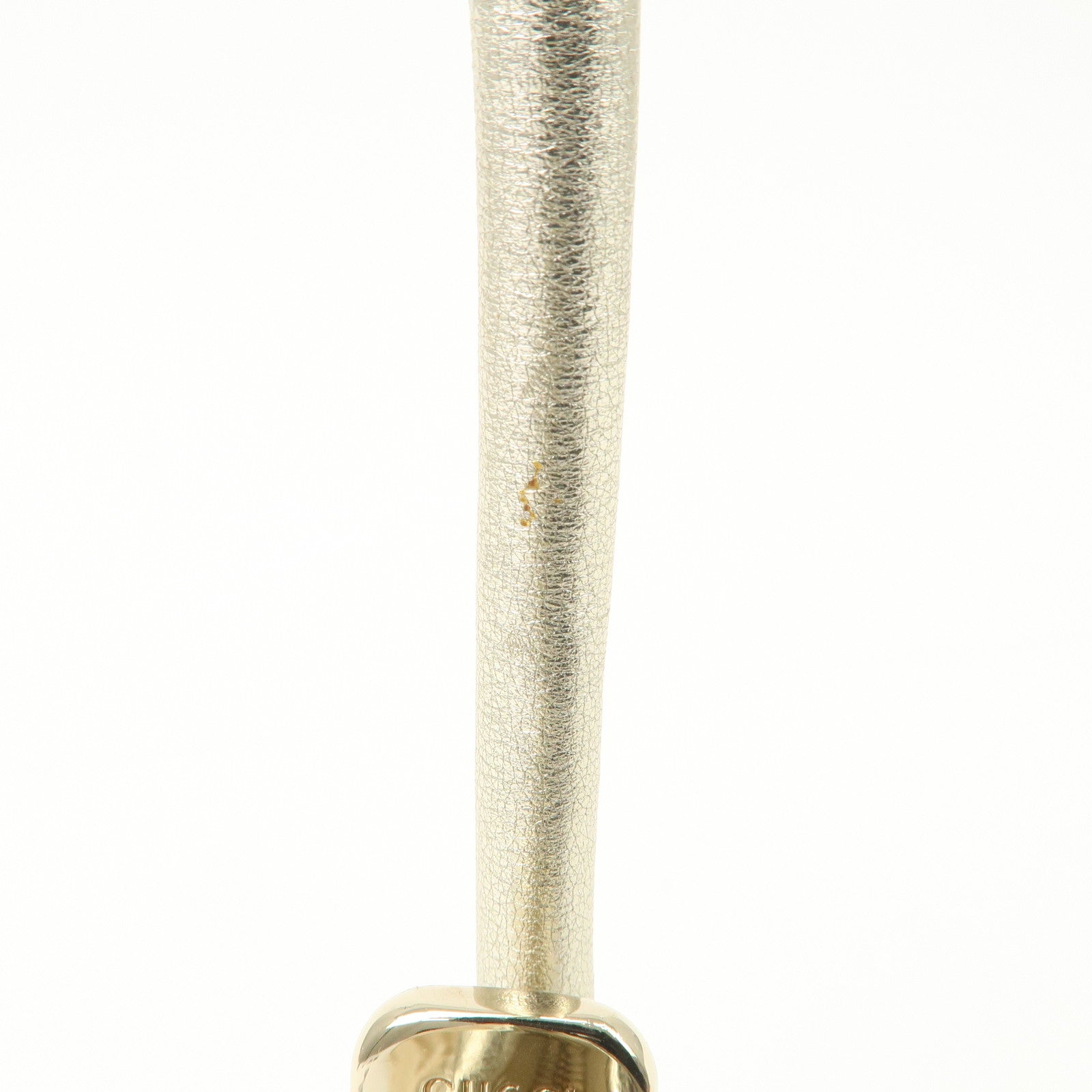 GUCCI Abbey GG Canvas Leather Shoulder Bag Beige Ivory 130939 Used