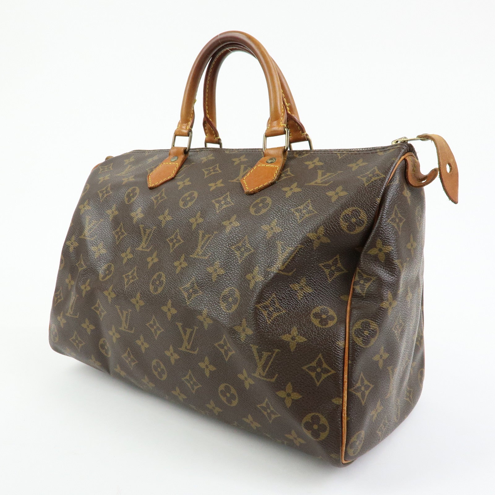 Louis Vuitton Monogram Speedy 35 Boston Bag Hand Bag M41524