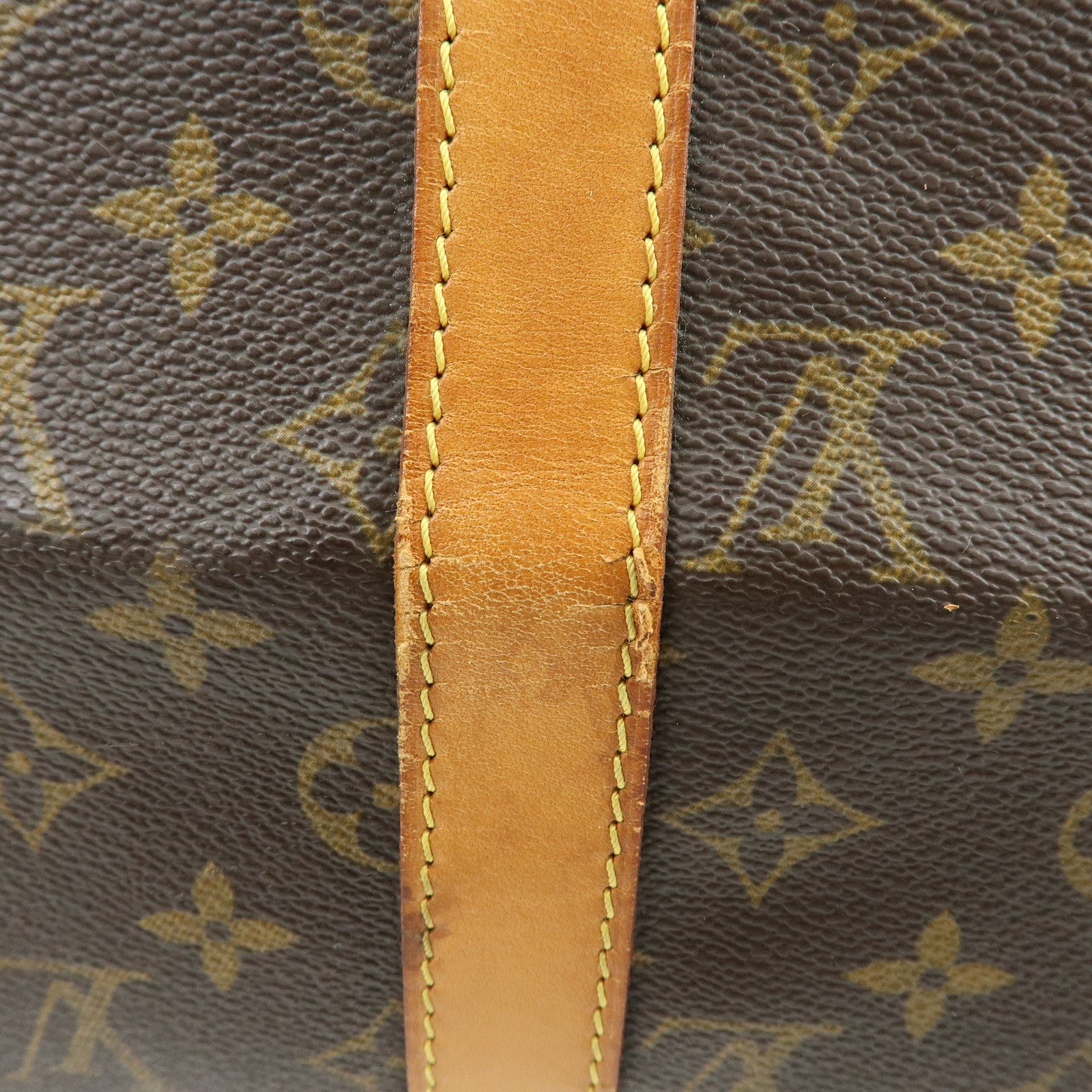 Louis Vuitton Monogram Keep All Bandouliere 50 Boston Bag M41416
