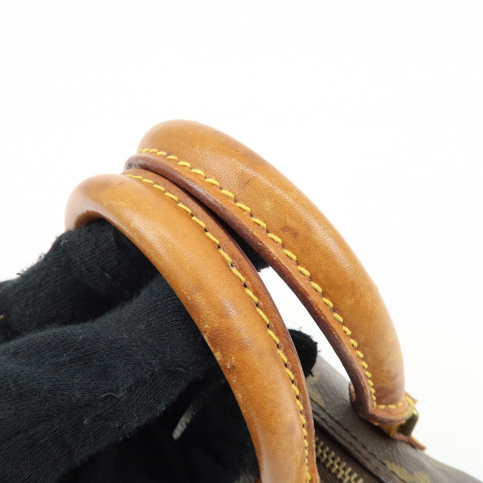 Louis Vuitton Monogram Canvas Mini Speedy Hand Bag & Strap M41534