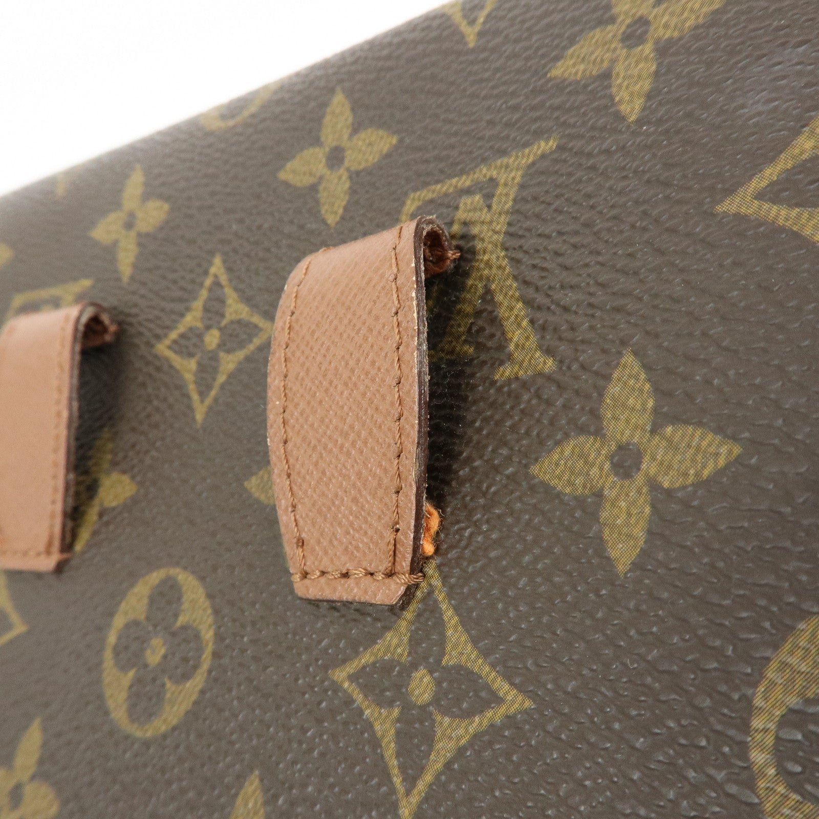 Louis Vuitton Monogram Pochette Arche Canvas Waist Bag Brown M51975