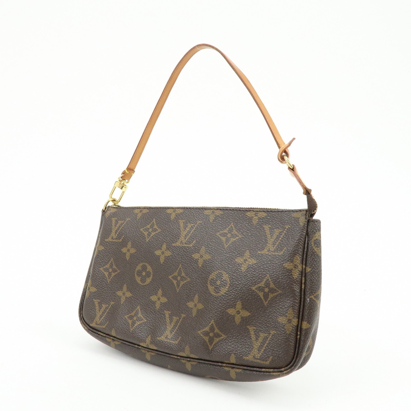 Louis Vuitton Monogram Pochette Accessoires Pouch Hand Bag M51980