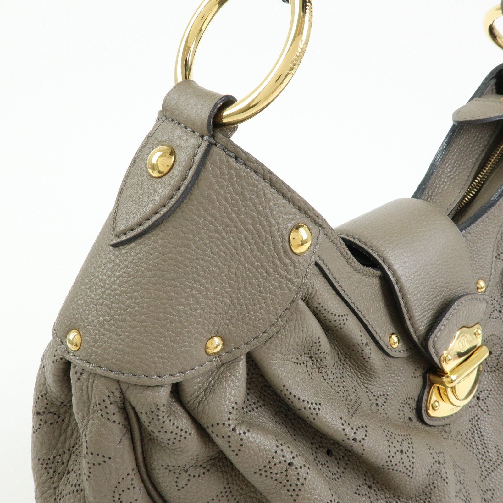 Louis Vuitton Monogram Mahina Solar PM Shoulder Bag Poudre M93455