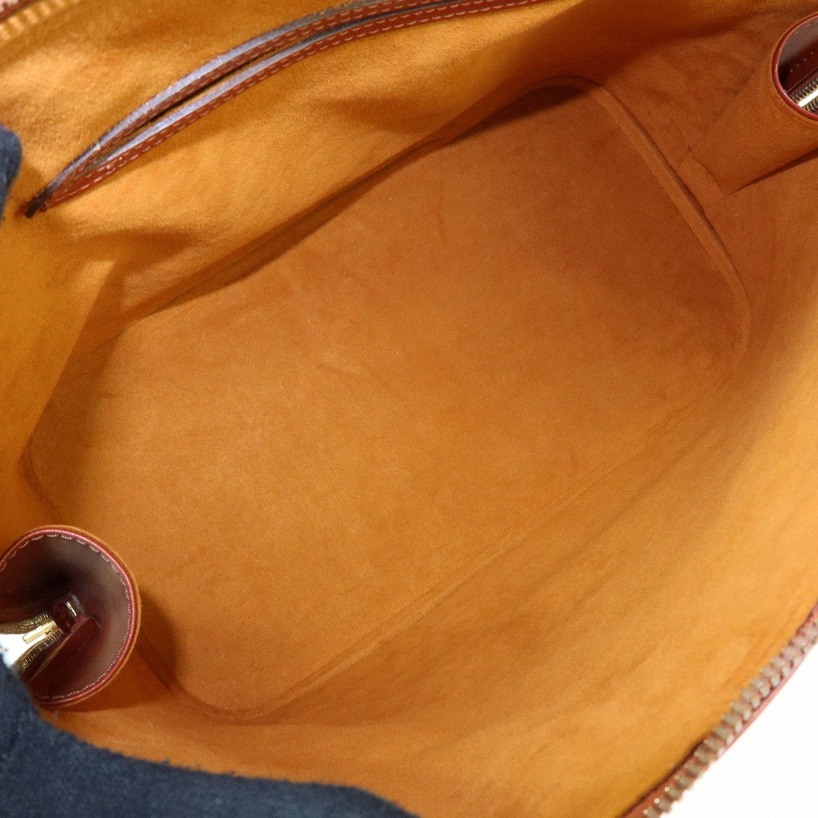 Louis Vuitton Epi Alma PM Leather Hand Bag Kenya Brown M52143