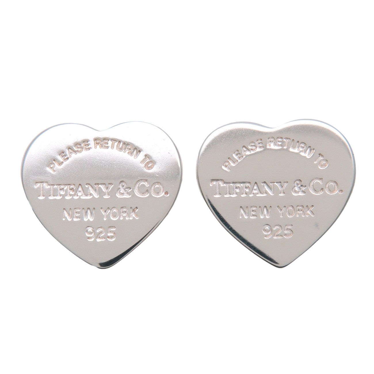 Tiffany & Co Return to Tiffany Mini Heart Tag Stud Earrings SV925