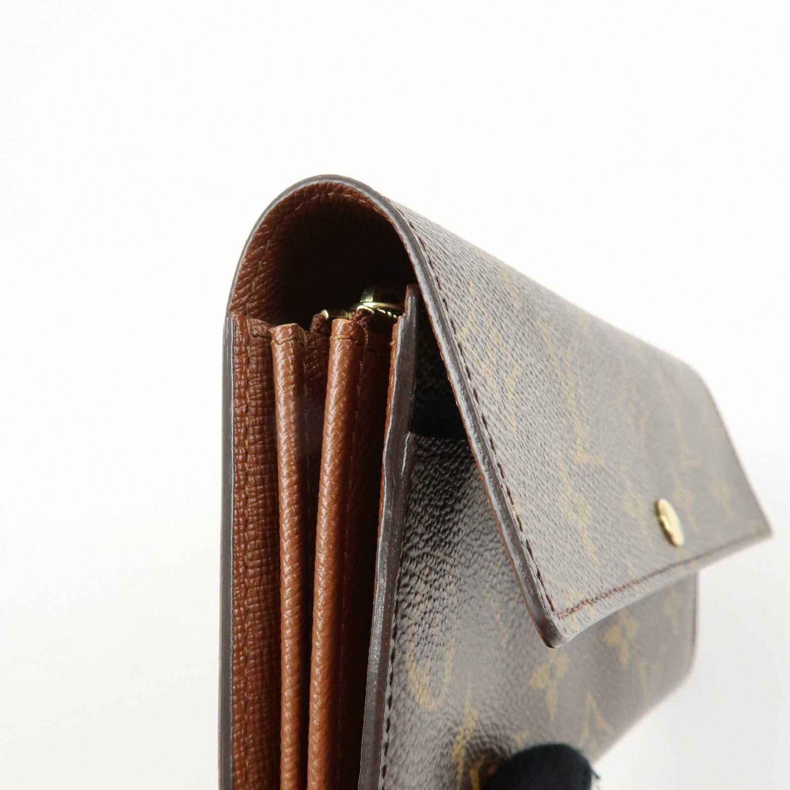 Louis Vuitton Monogram Porte Monnaie Credit Long Wallet M61726