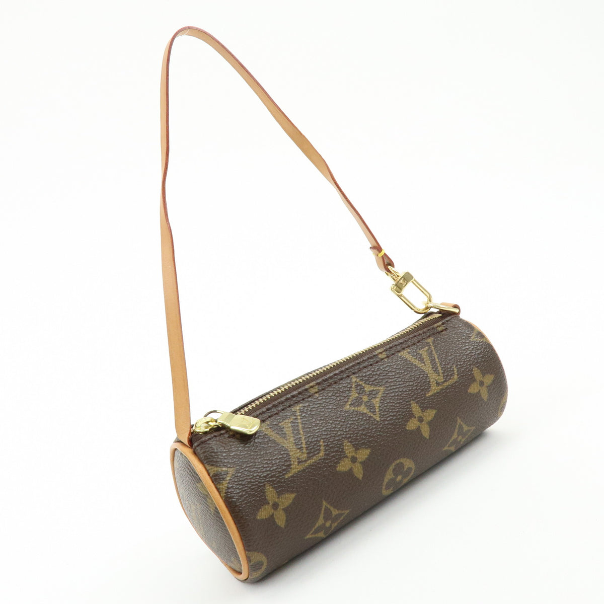 Louis Vuitton Monogram Mini Pouch for Papillon Bag Brown