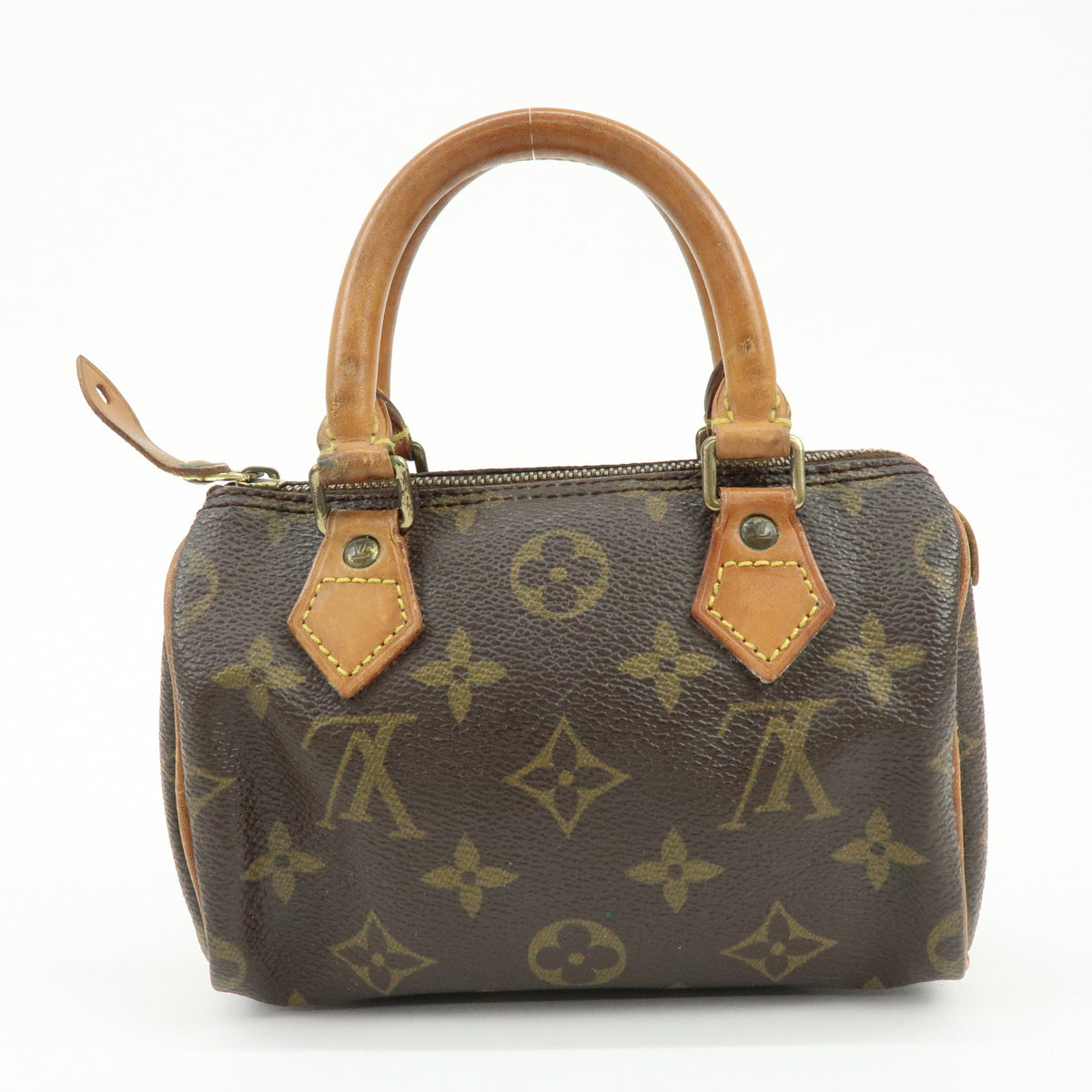 Louis Vuitton Monogram Mini Speedy Hand Bag and Strap M41534 J75011 Lot