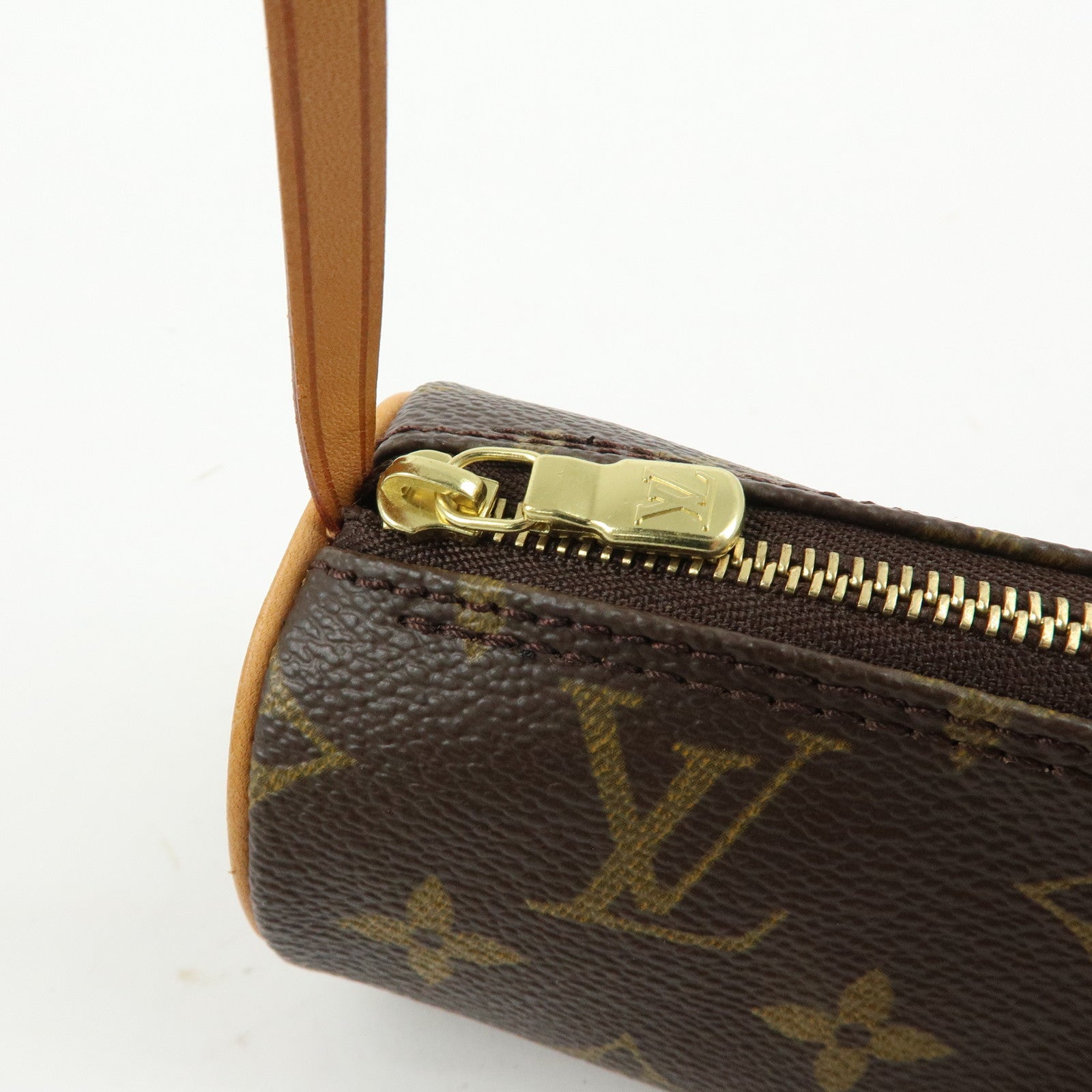 Louis Vuitton Monogram Mini Pouch for Papillon Bag Brown