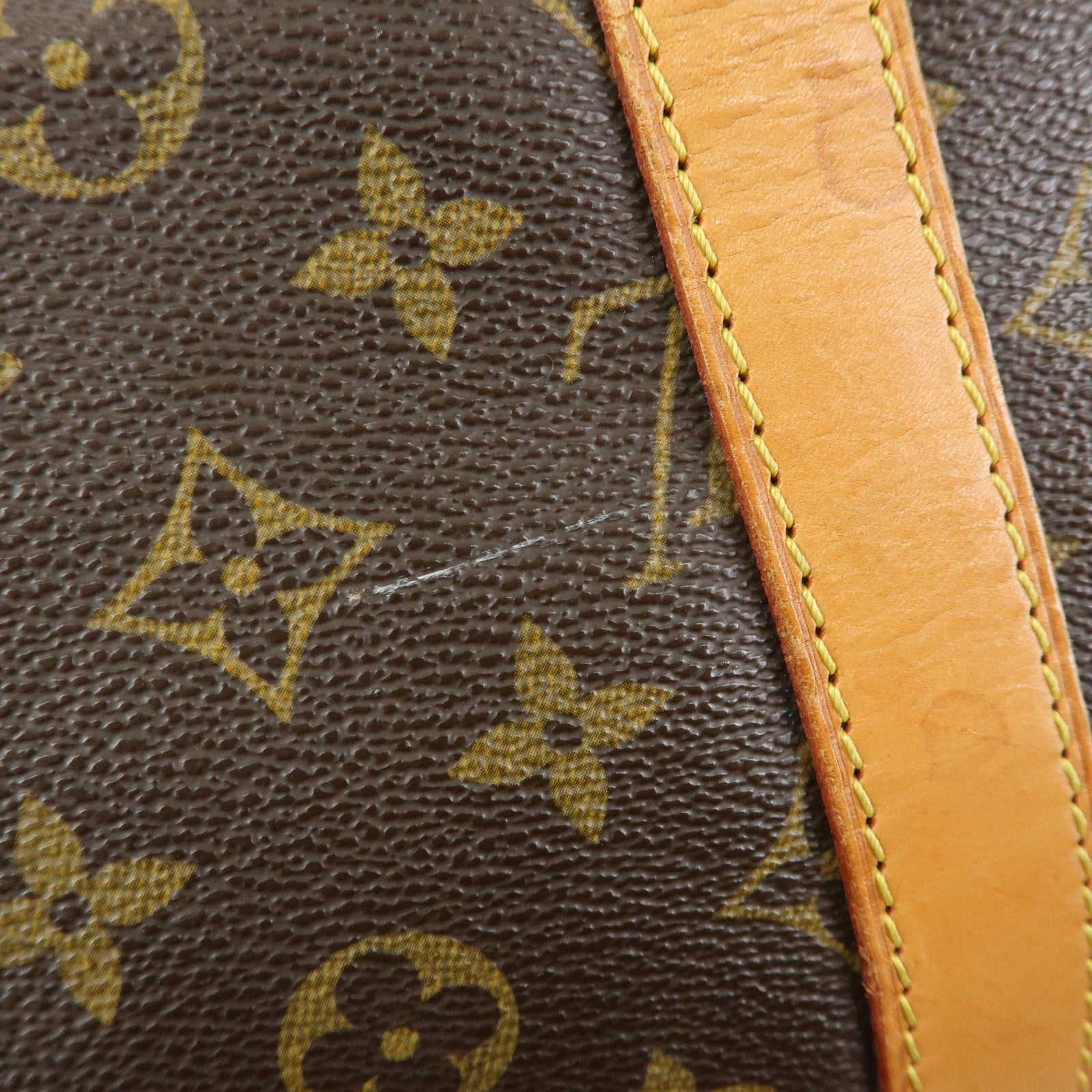 Louis Vuitton Monogram Keep All 55 Boston Bag Brown M41424