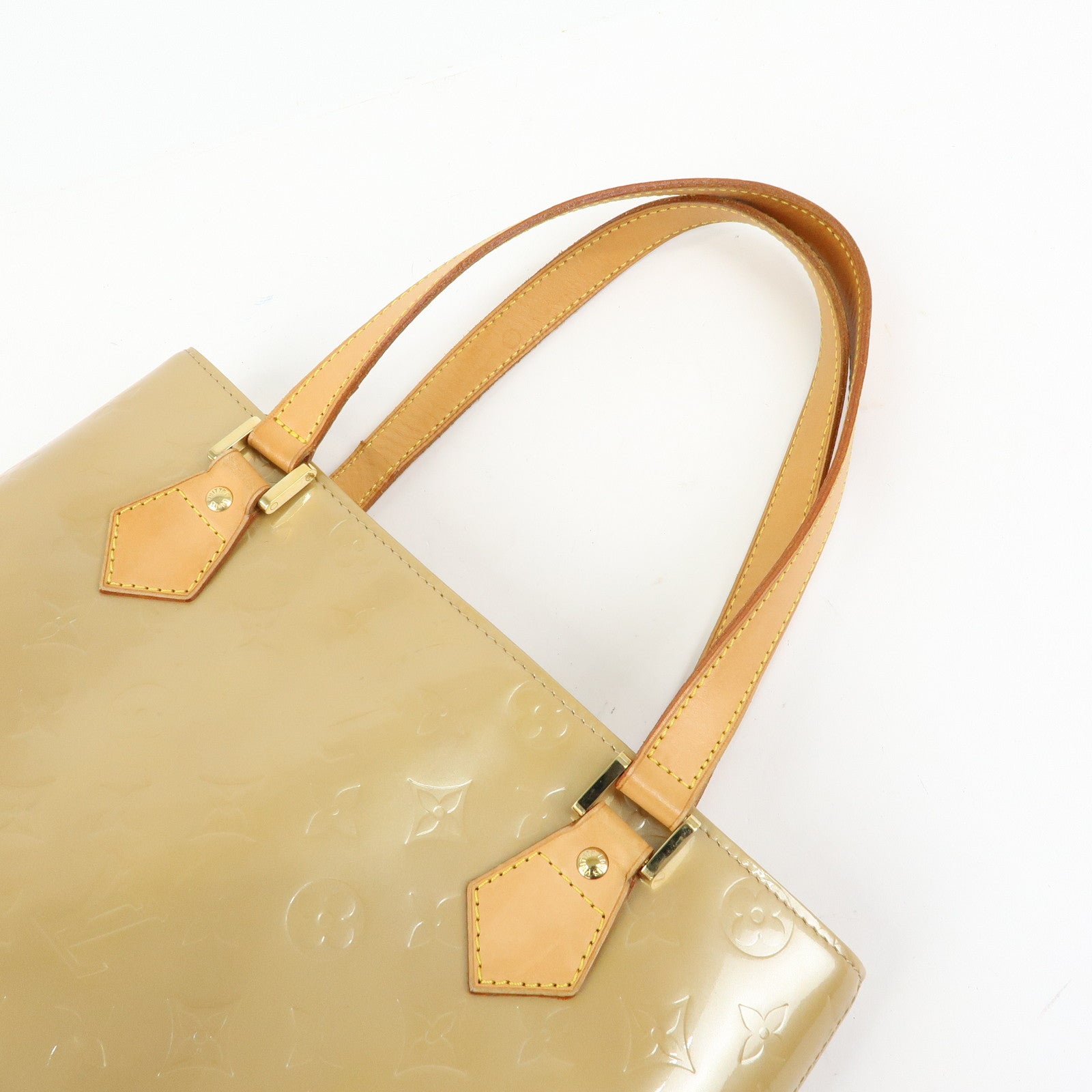 Louis Vuitton Monogram Vernis Houston Noisette Tote Bag M91340