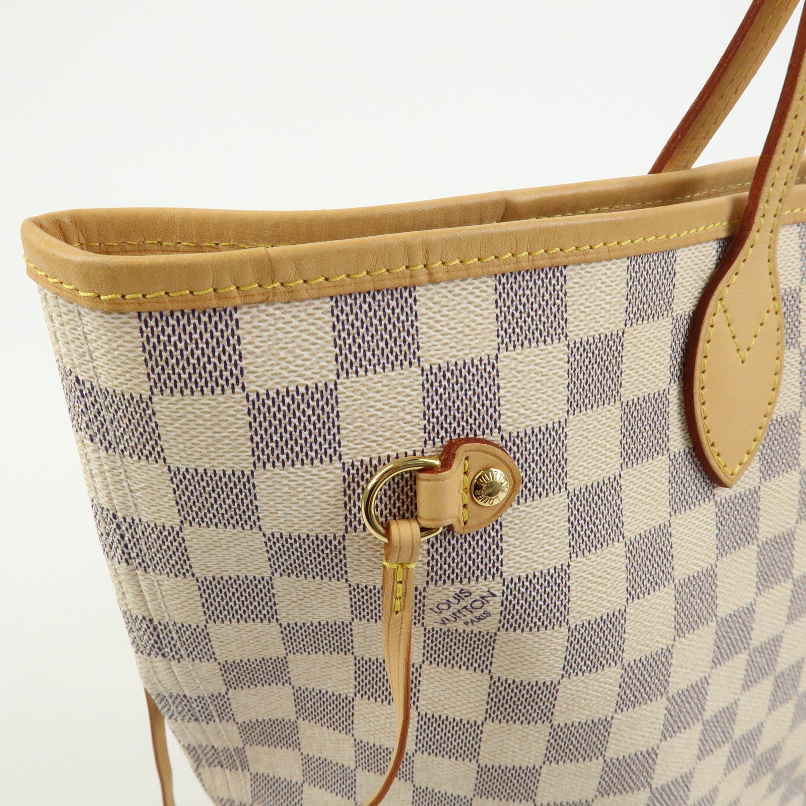 Louis Vuitton Damier Azur Neverfull MM Tote Bag Shoulder Bag N41361