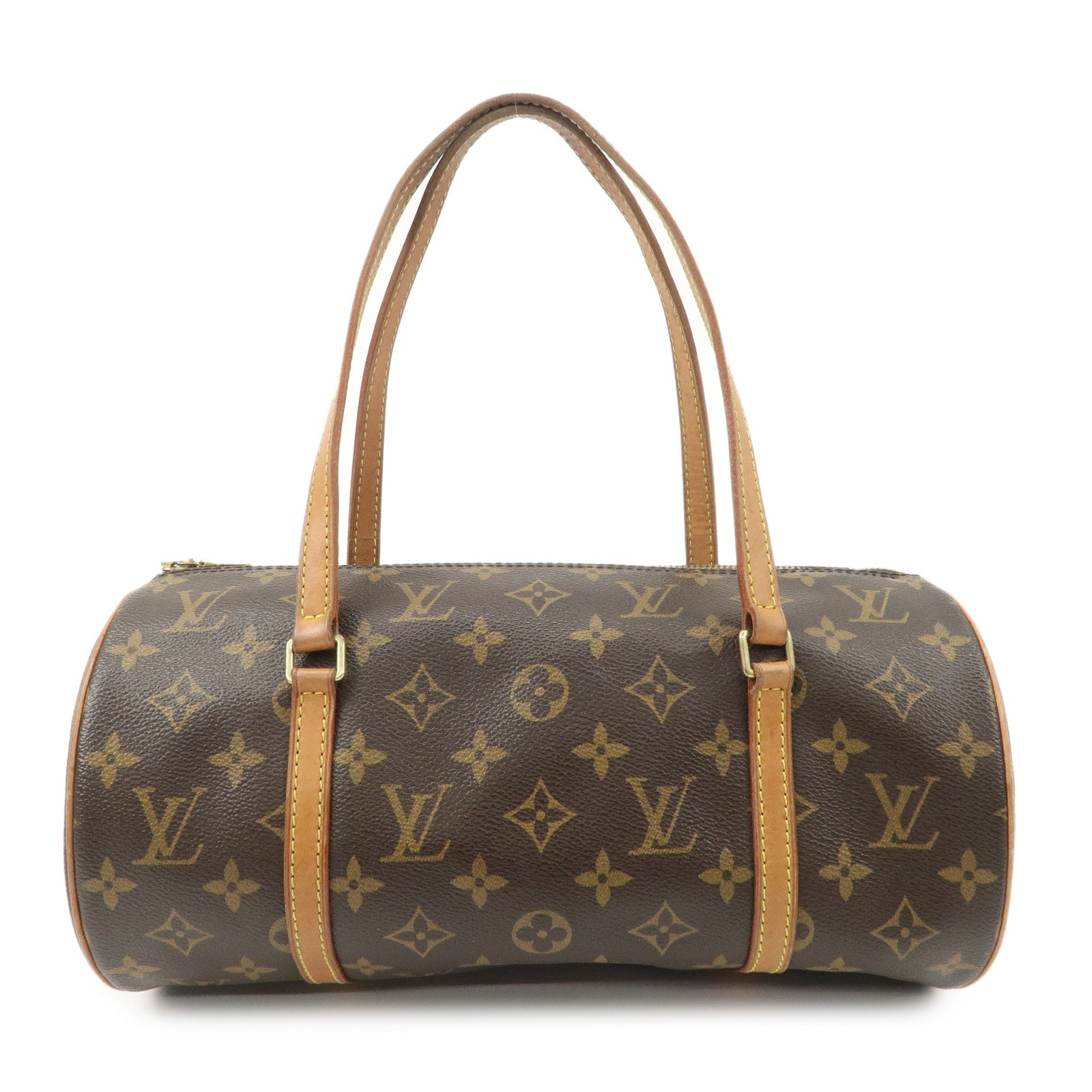 Louis Vuitton Monogram Papillon 30 Hand Bag New Style M51385 Used