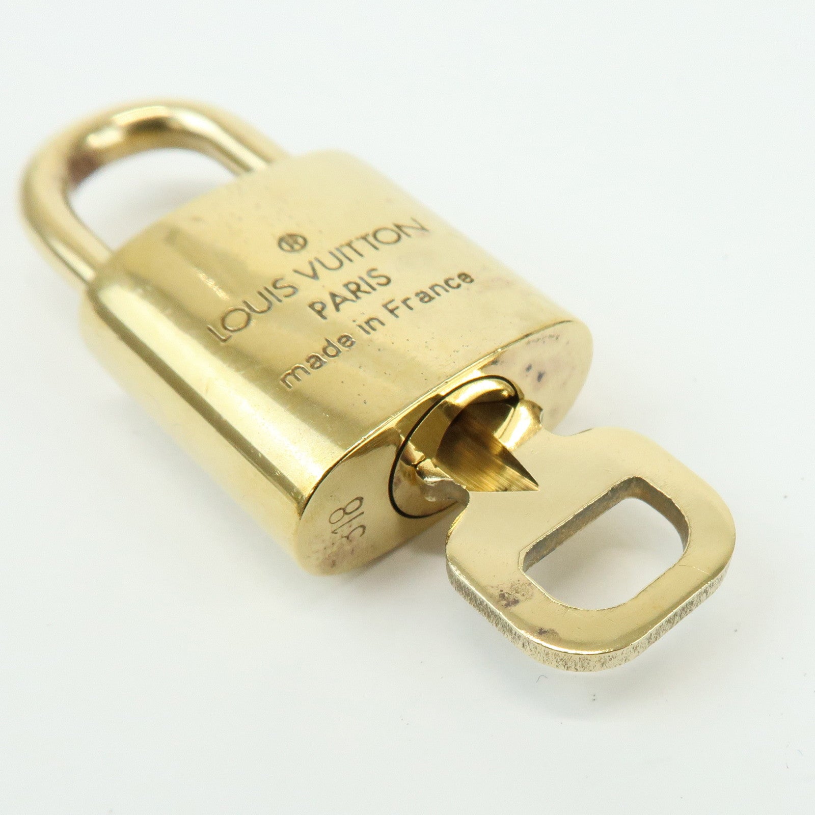Louis Vuitton Set of 10 Lock & Key Cadena Key Lock