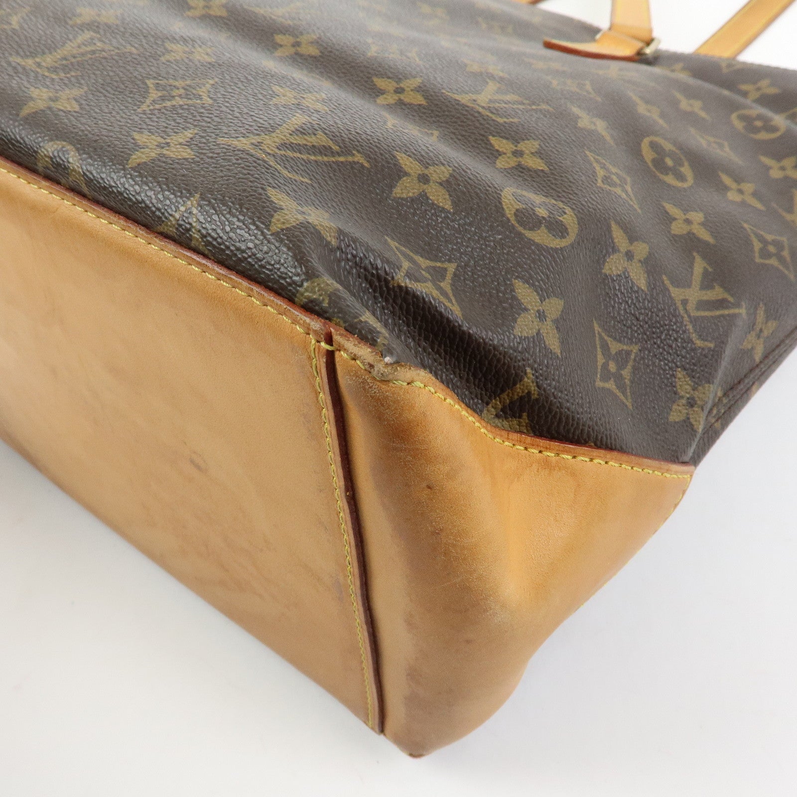 Louis Vuitton Monogram Cabas Mezzo Tote Bag Shoulder Bag M51151