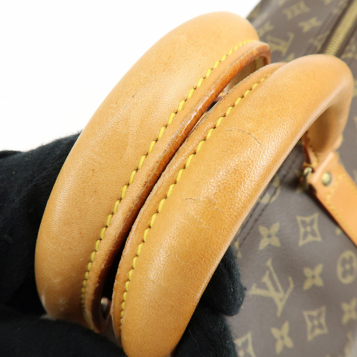 Louis Vuitton Monogram Keep All Bandouliere 55 Boston Bag M41414