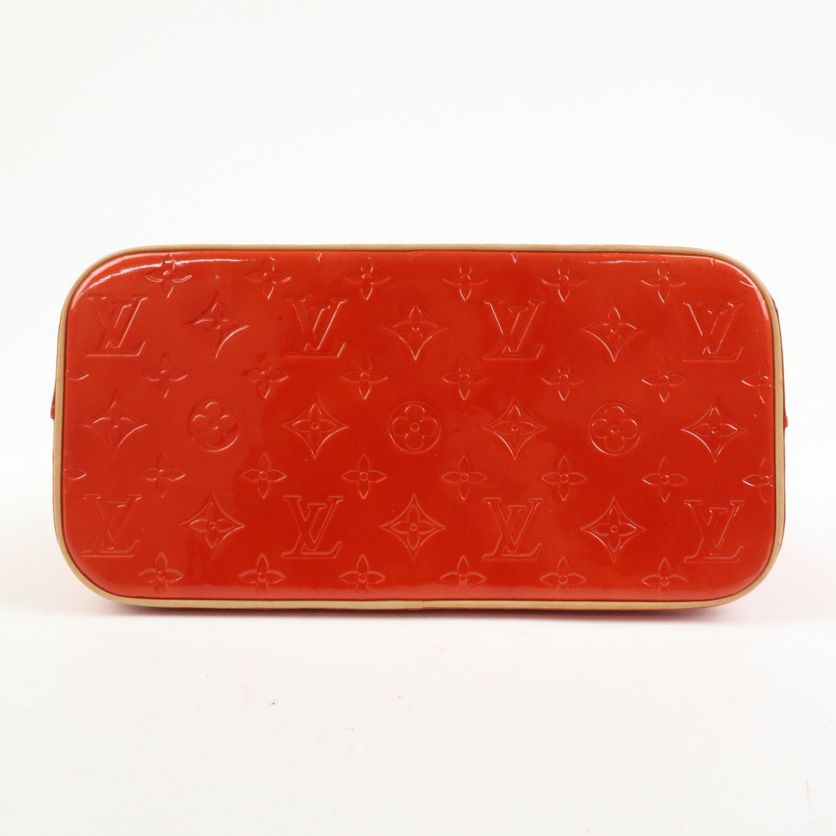 Louis Vuitton Monogram Vernis Houston Tote Bag Hand Bag Rouge M91092