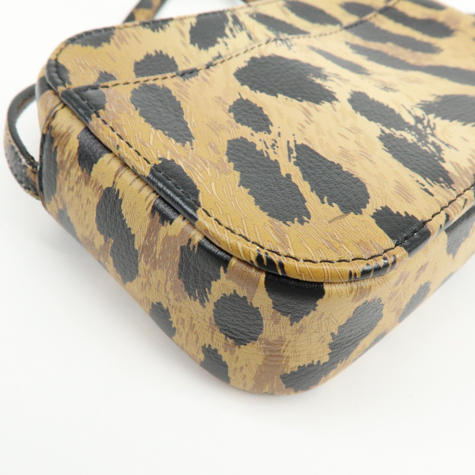 BALENCIAGA Everyday Camera Bag Shoulder Bag Leopard Pattern 552372