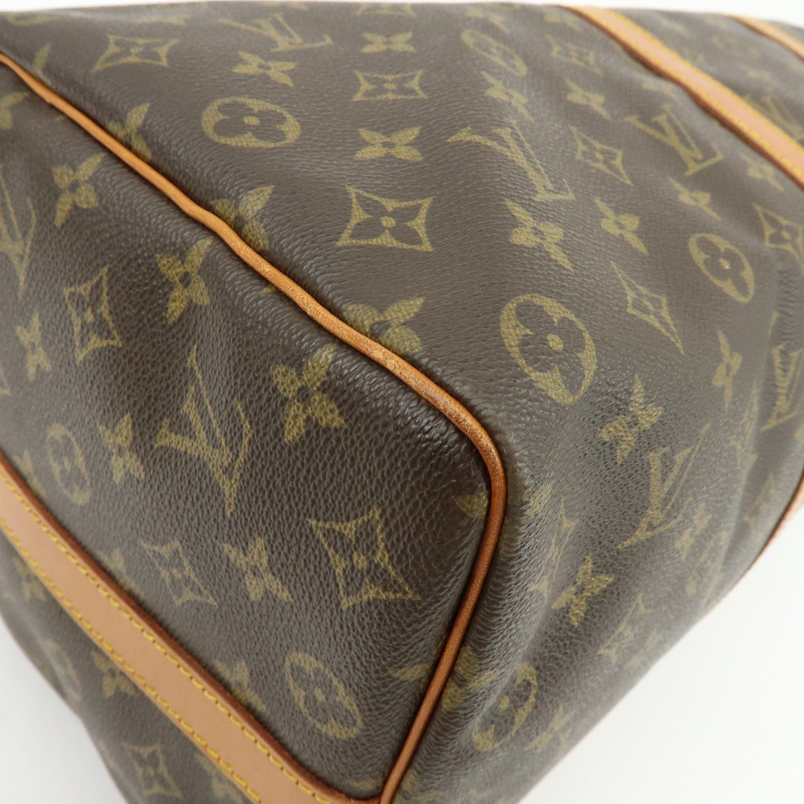 Louis Vuitton Keep All Bandouliere 50 Boston Bag Brown M41416