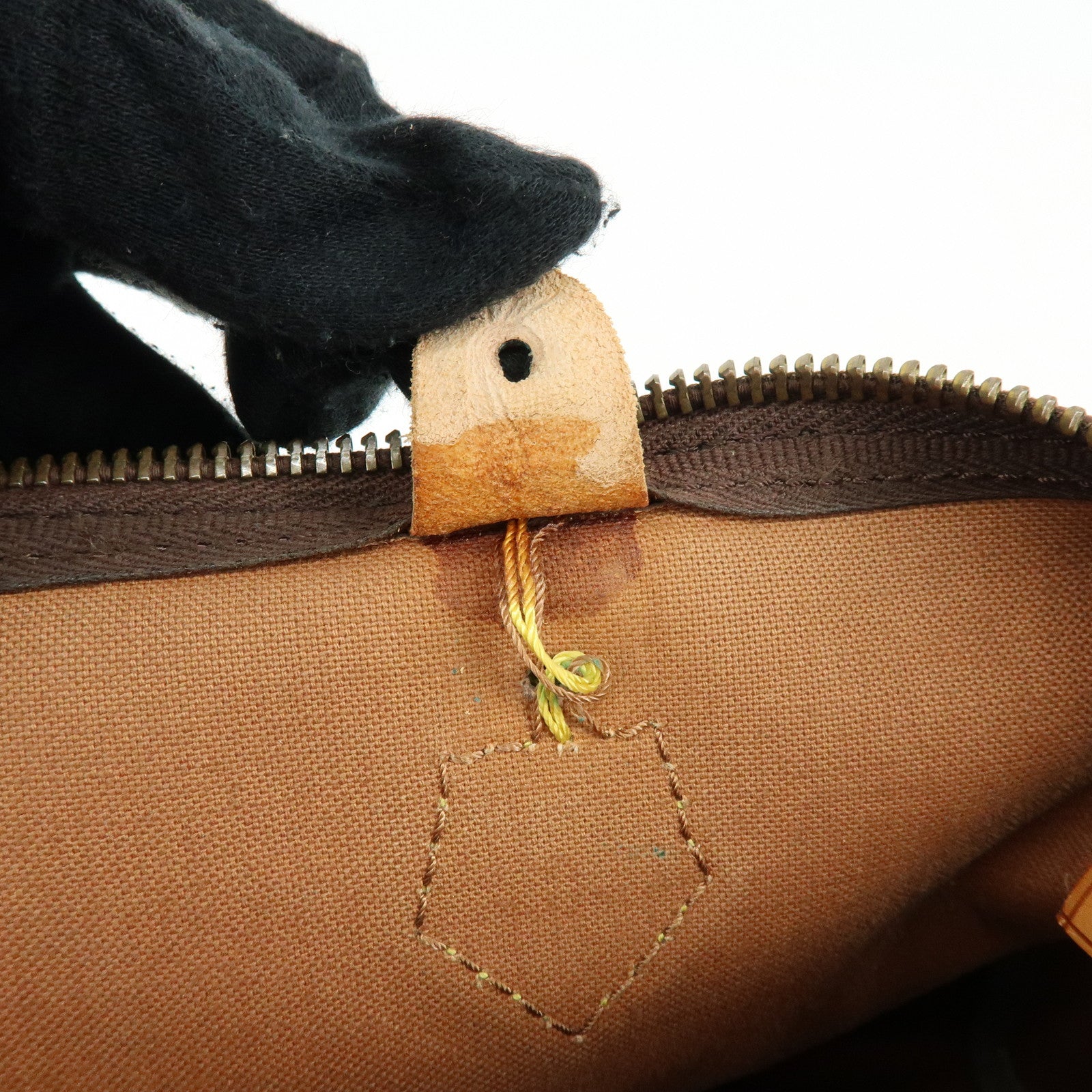 Louis Vuitton Monogram Speedy 40 Hand Bag Boston Bag Brown M41522