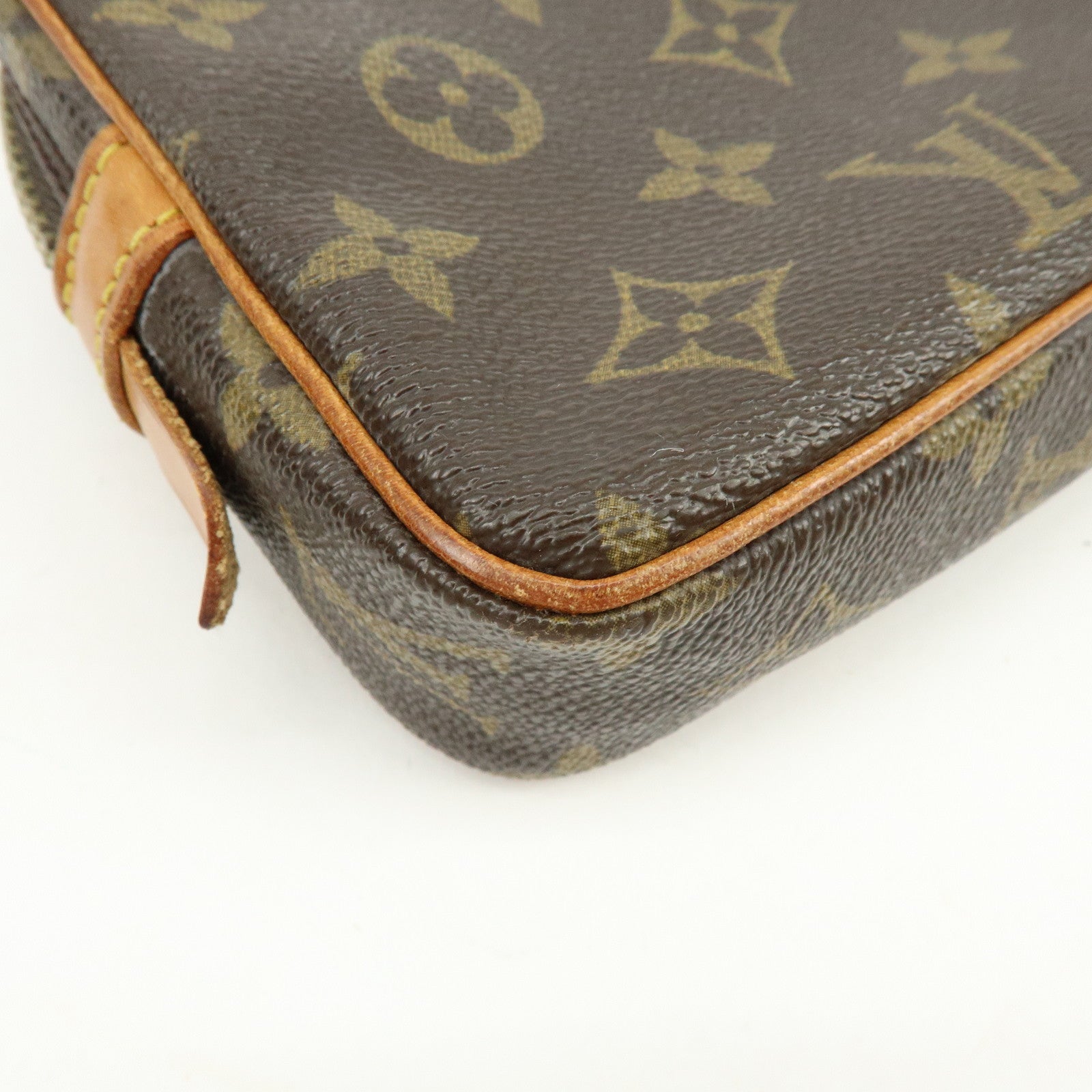 Louis Vuitton Monogram Pochette Marly Bandouliere Bag Brown M51828