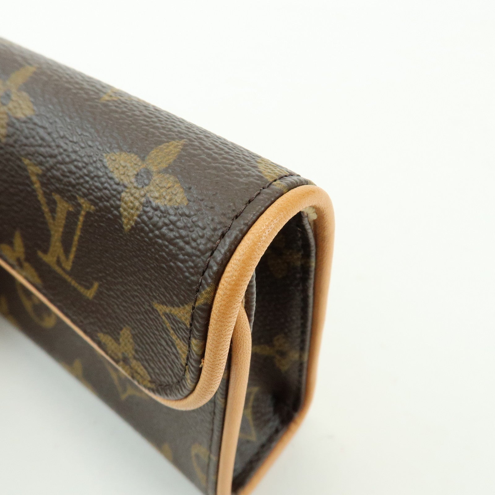 Louis Vuitton Monogram Pochette Florentine Waist Bag Brown M51855