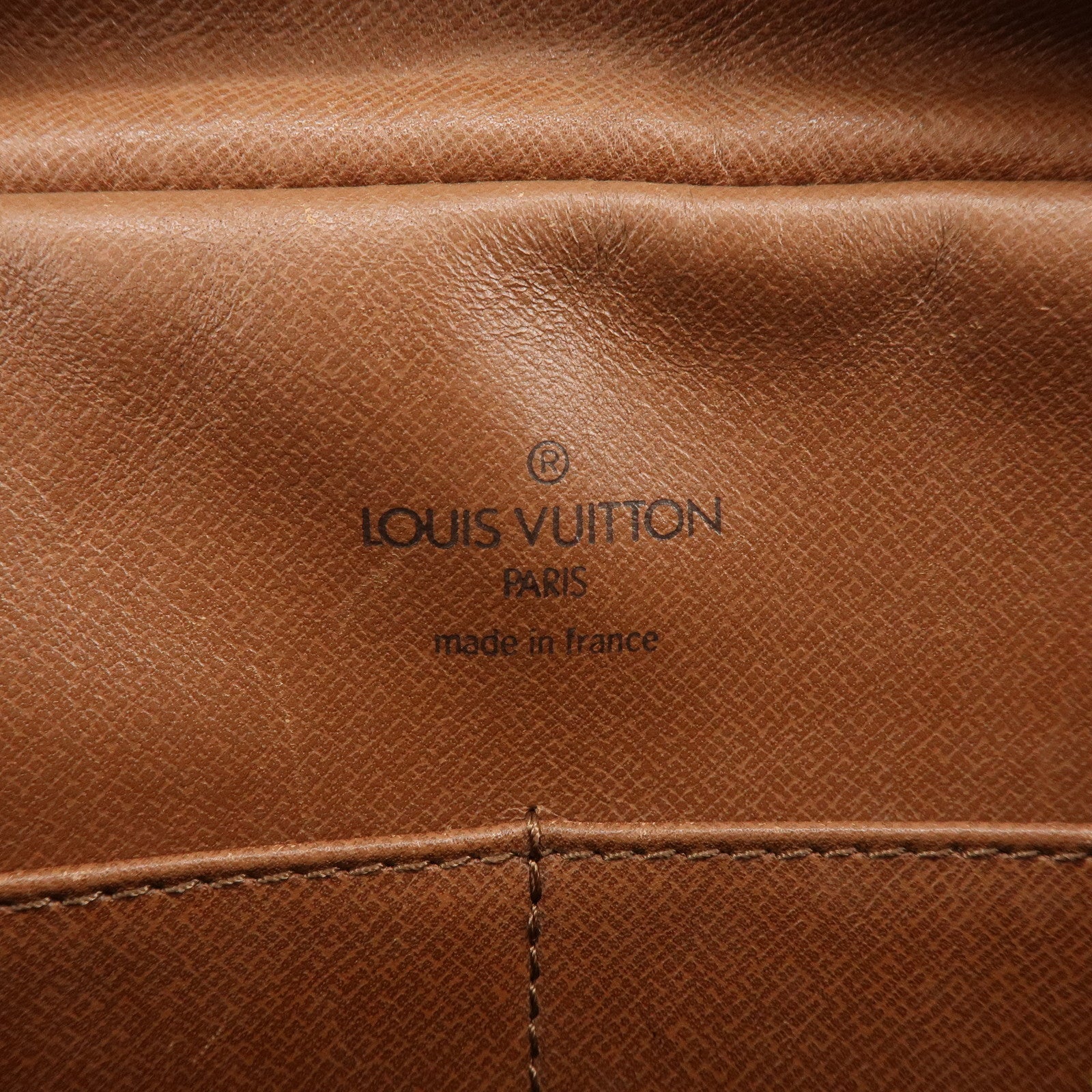 Louis Vuitton Monogram Compiegne 28 Pouch Clutch Bag Brown M51845