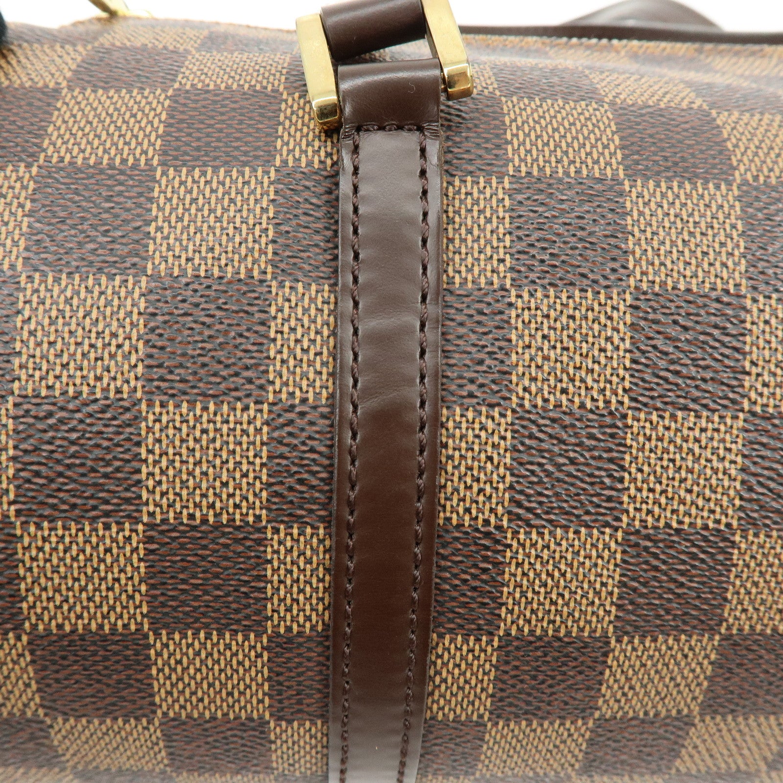 Louis Vuitton Damier Ebene Papillon 30 Hand Bag Brown N51303