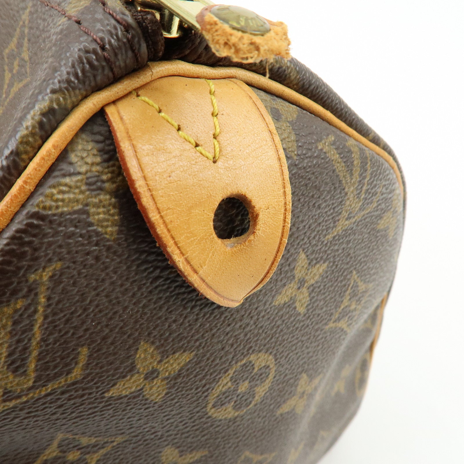 Louis Vuitton Monogram Speedy 30 Boston Bag Hand Bag Brown M41526