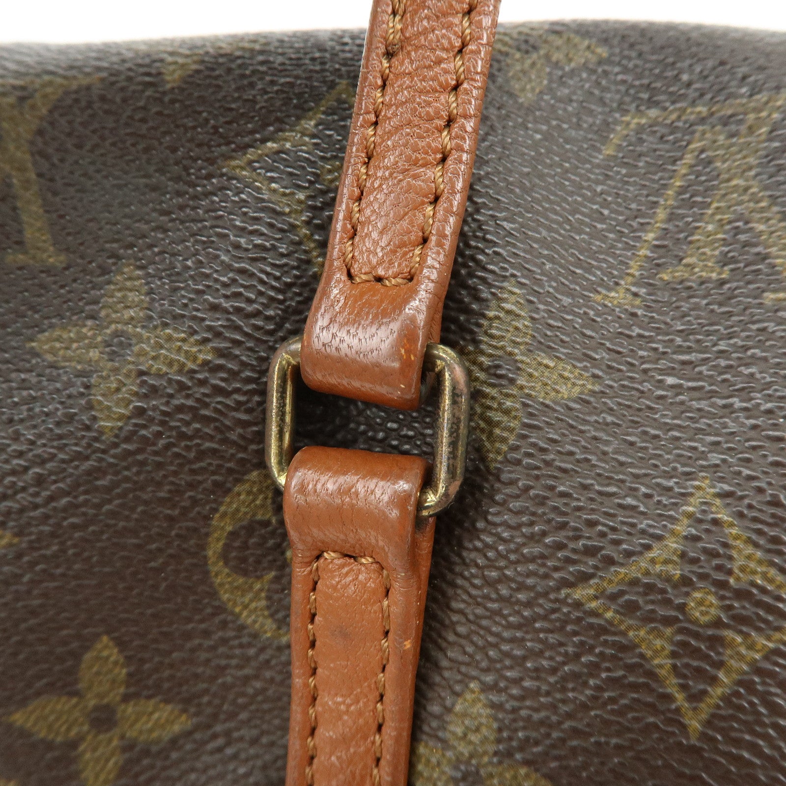 Louis Vuitton Monogram Papillon 26 Hand Bag Brown M51366