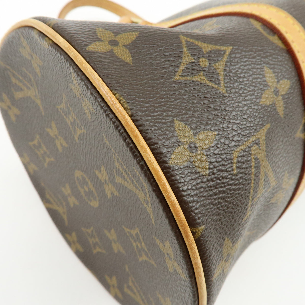 Louis Vuitton Monogram Papillon 30 Hand Bag Brown M51385