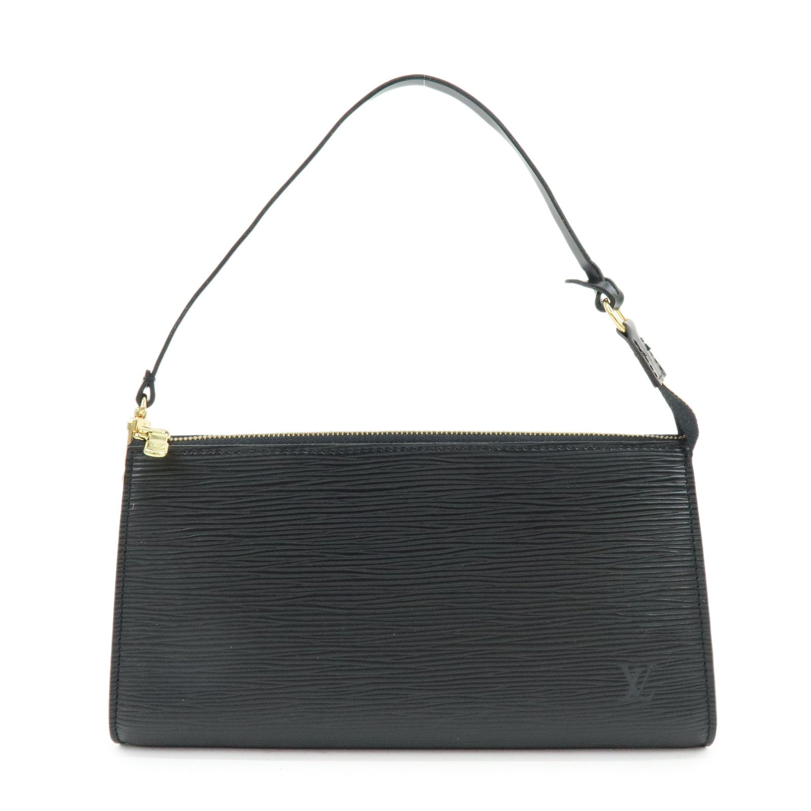 Louis Vuitton Epi Pochette Accessoires Clutch Bag Hand Bag Noir M52942