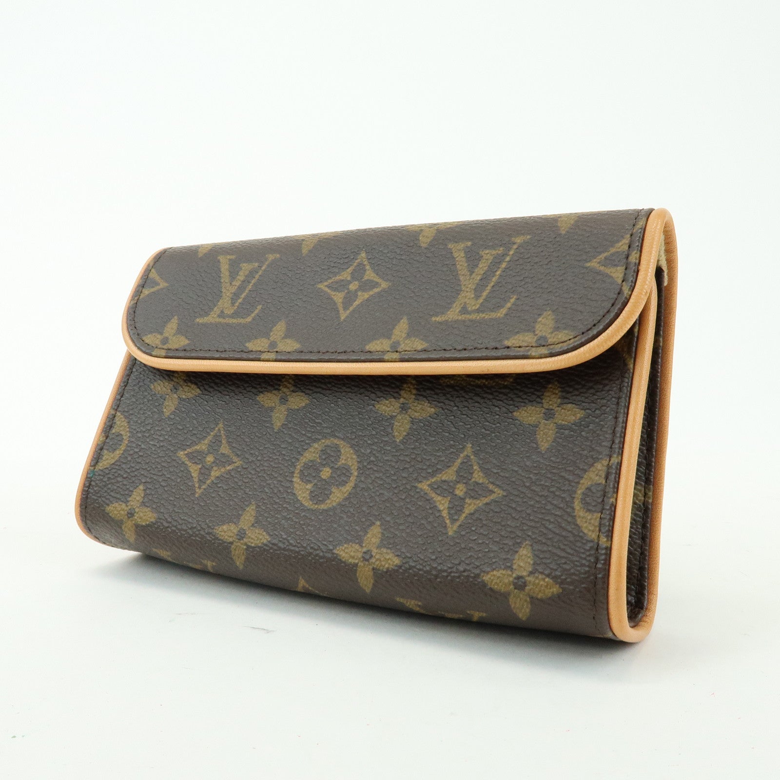 Louis Vuitton Monogram Pochette Florentine Waist Bag Brown M51855