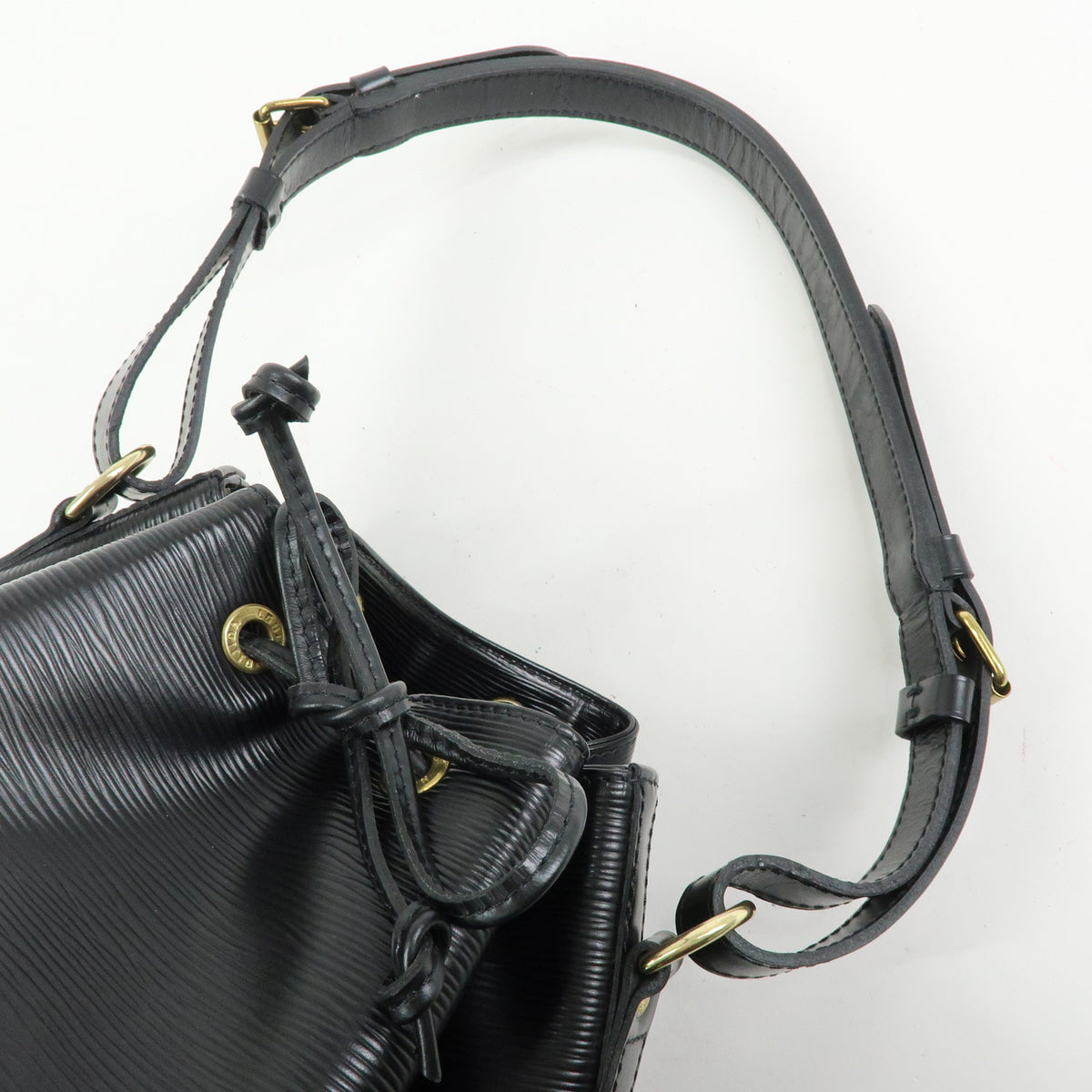 Louis Vuitton Epi Petit Noe Shoulder Bag Noir Black M44102