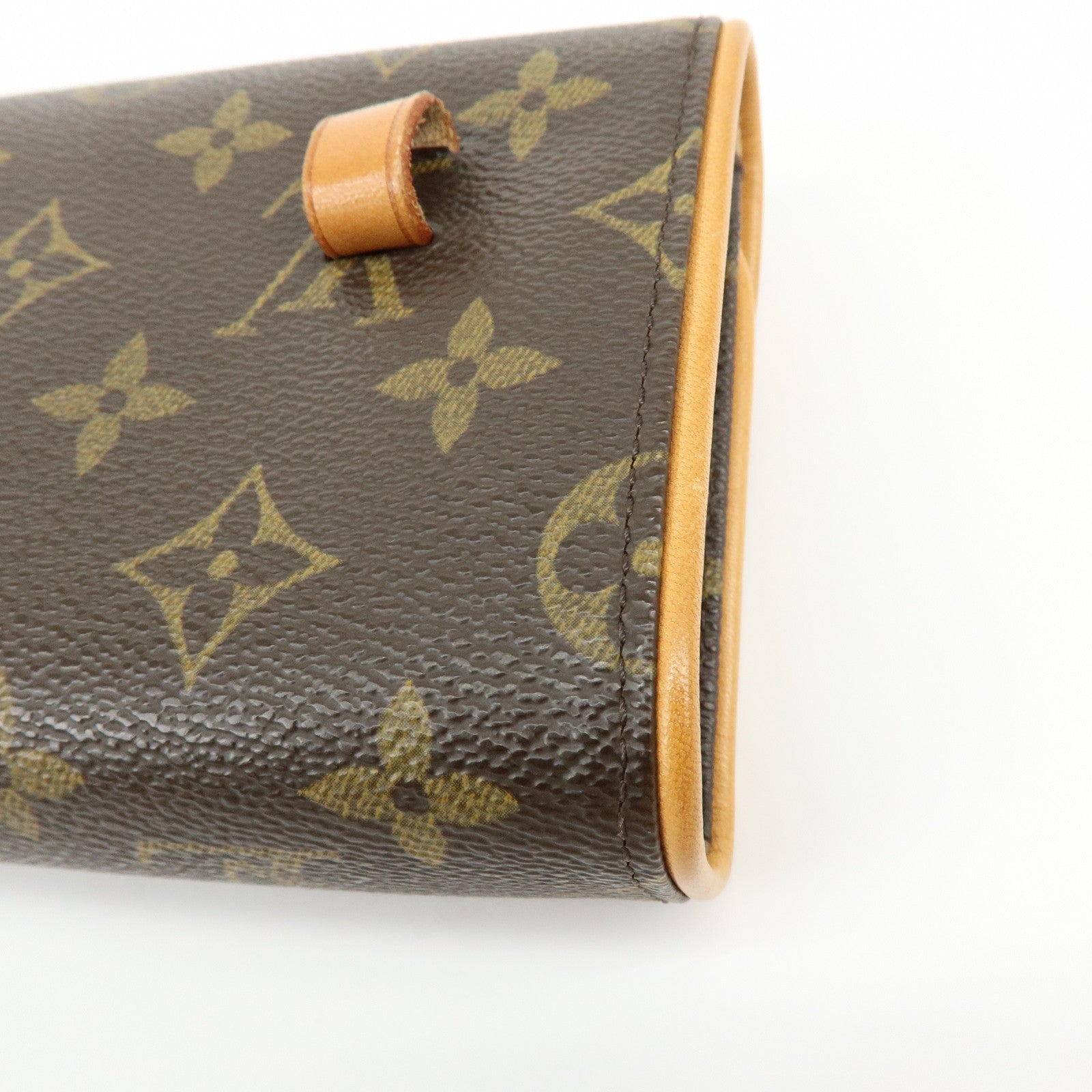 Louis Vuitton Monogram Pochette Florentine Waist Bag Belt XS M51855